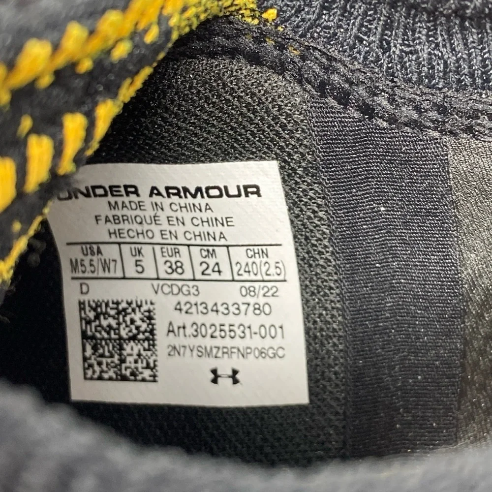 Under Armor Phantom 3 Unisex Day of the Dead Running Shoes Size 7 NWOT - Picture 9 of 12